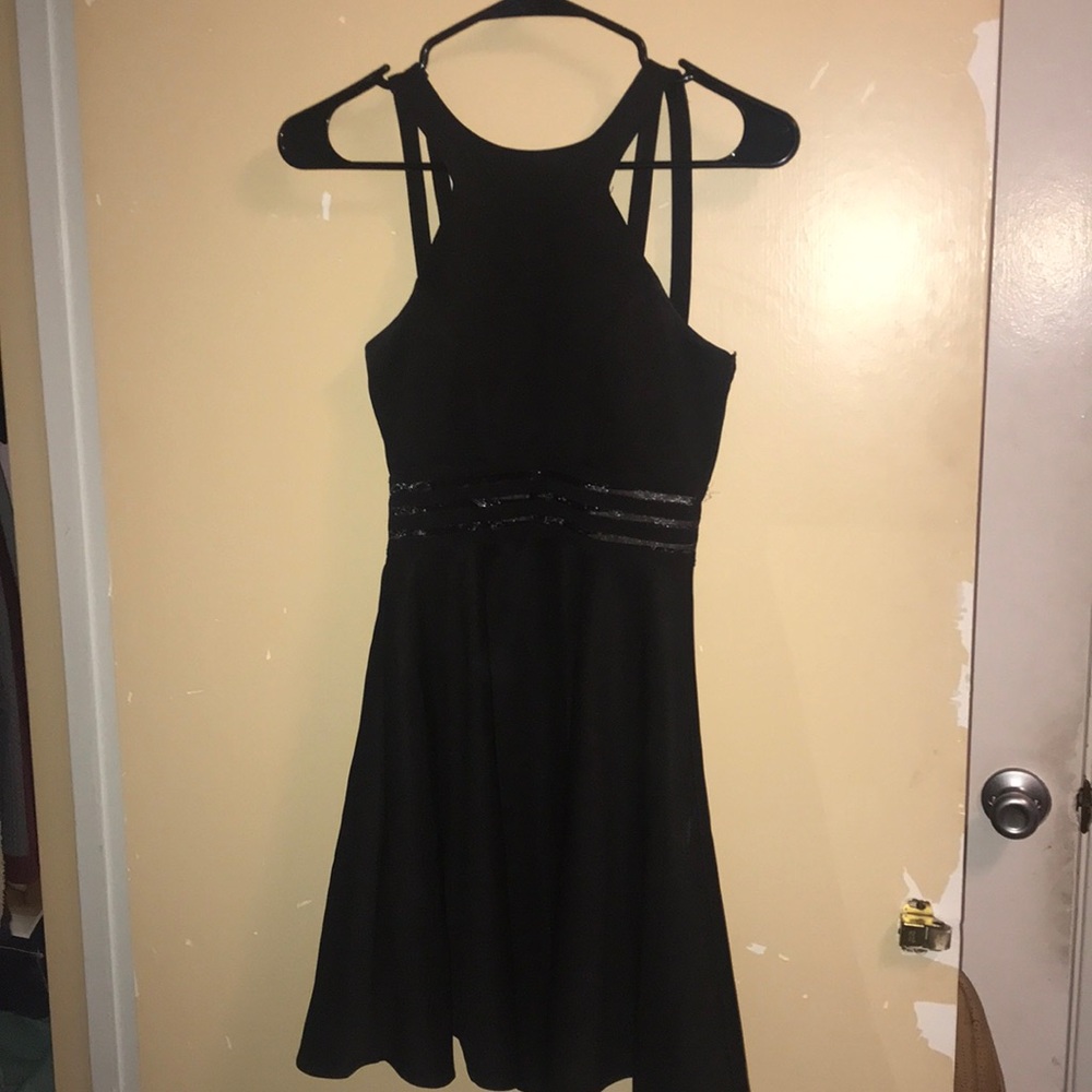 Black formal dress
